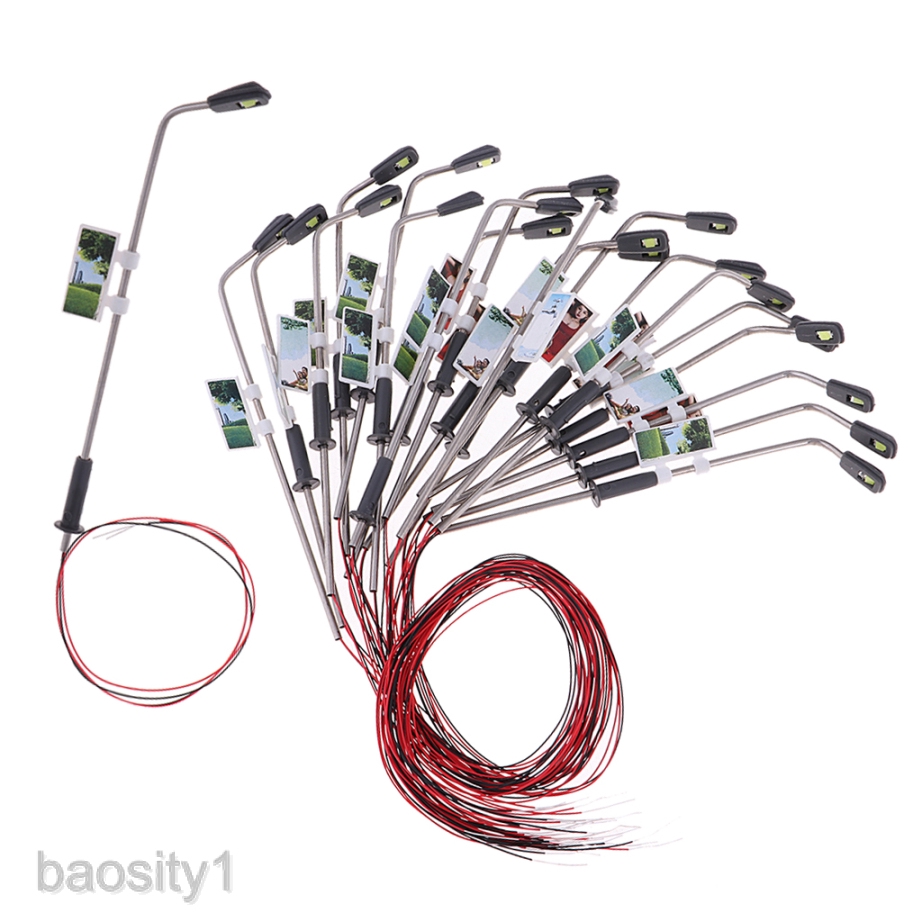 [Baosity1] 40 Đèn Đường Mini 11cm 3V 1: 100