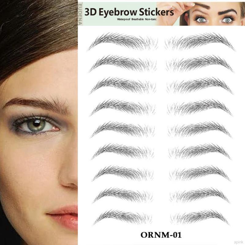 [Hàng mới về] Miếng dán lông mày giả 3D gốc nước chống thấm lâu trôi | BigBuy360 - bigbuy360.vn