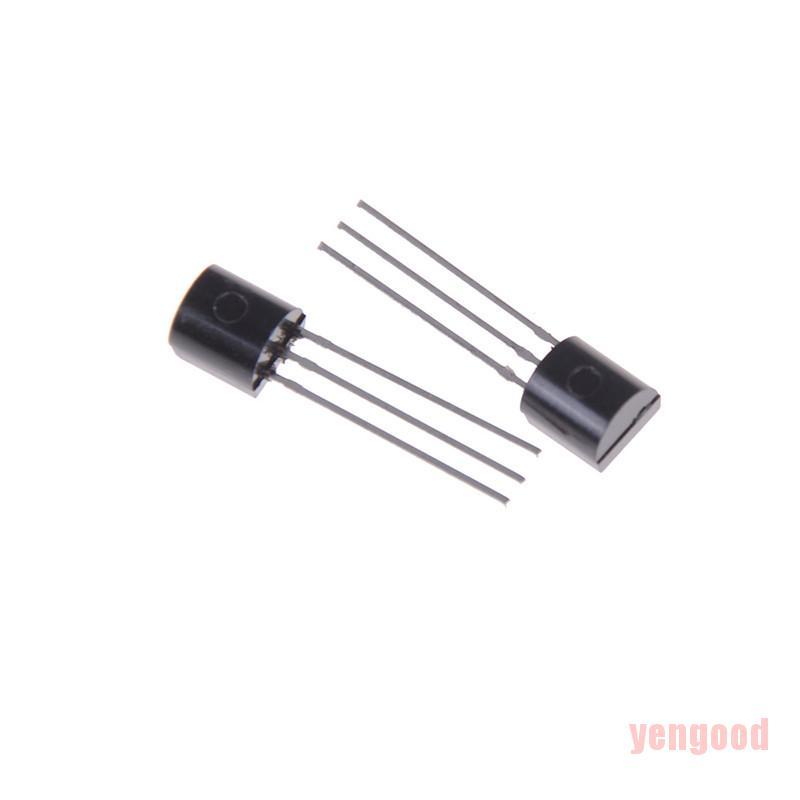yengood 50pcs/set Transistor NPN black BC547 BC547B 0.1A/45V