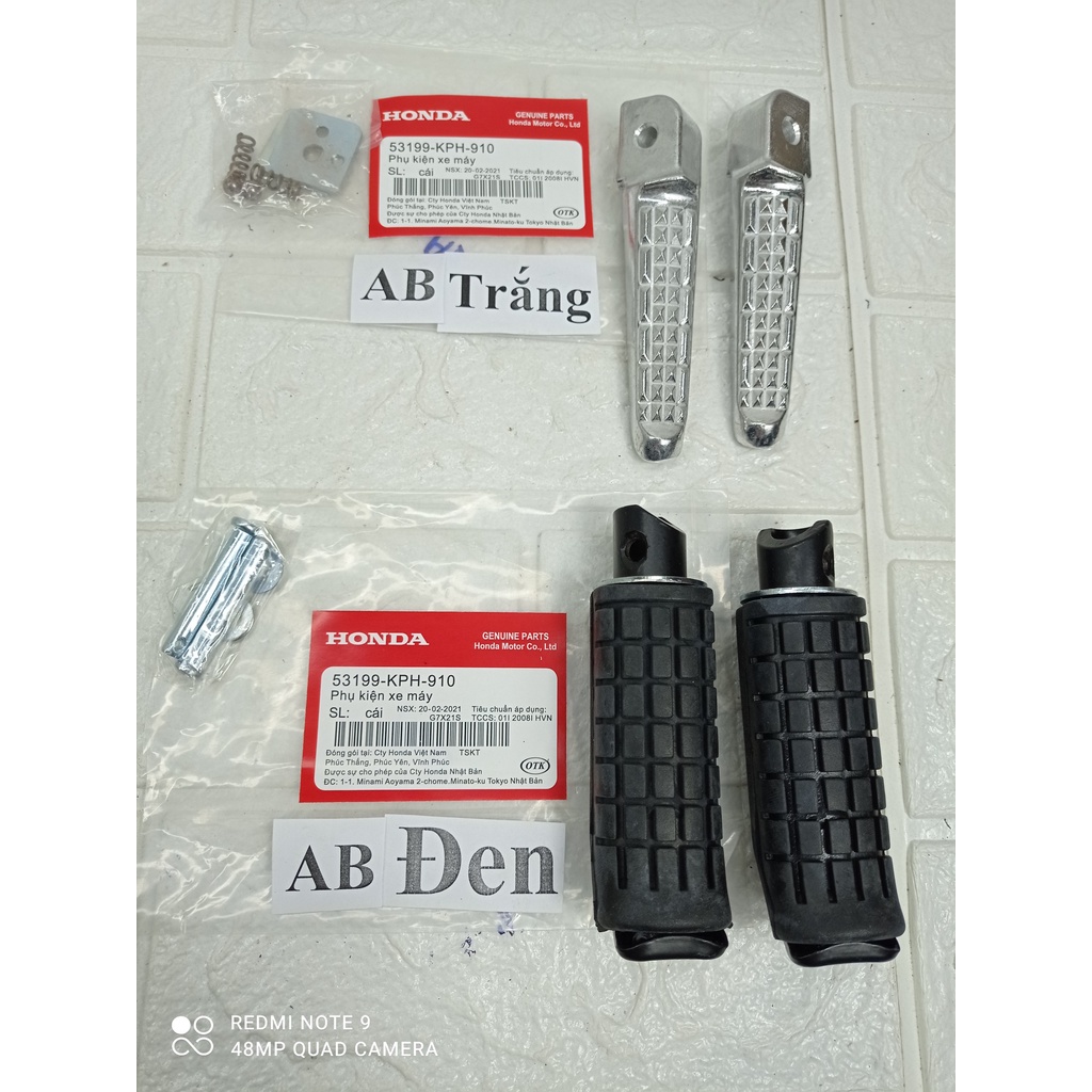Chân Gập xe máy giá tính trên 1 bộ