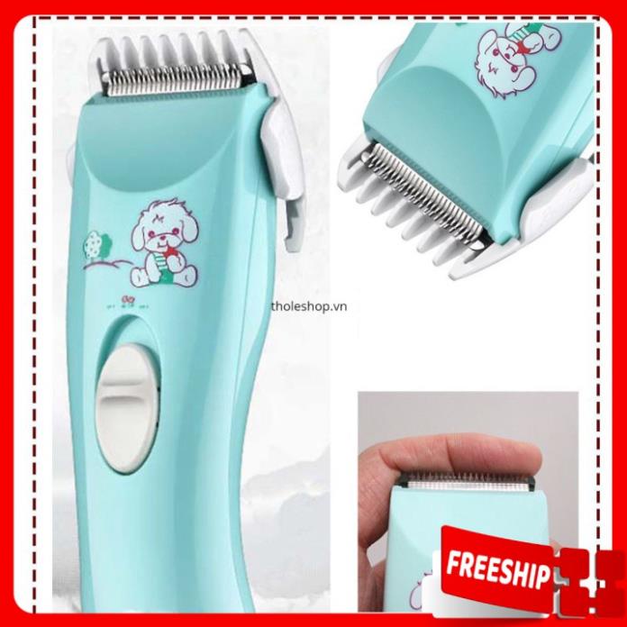 Tông đơ cắt tóc 🔖1 ĐỔI 1 🔖 Tông đơ cắt tóc cho trẻ clipper, cường độ tiếng ồn thấp, không làm tổn thương da 7163