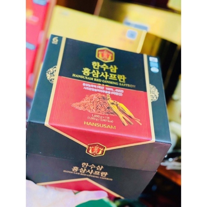 [SALE THANG 6] CAO HỒNG SÂM SAFRON HÀN QUỐC