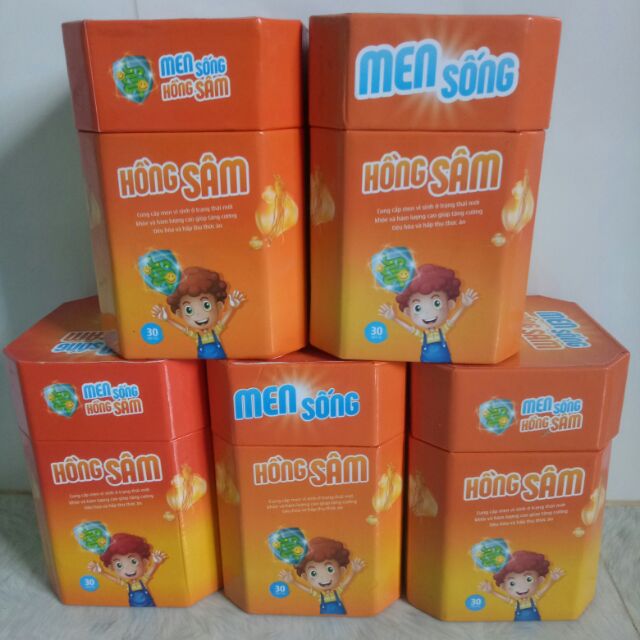 Men sống hồng sâm