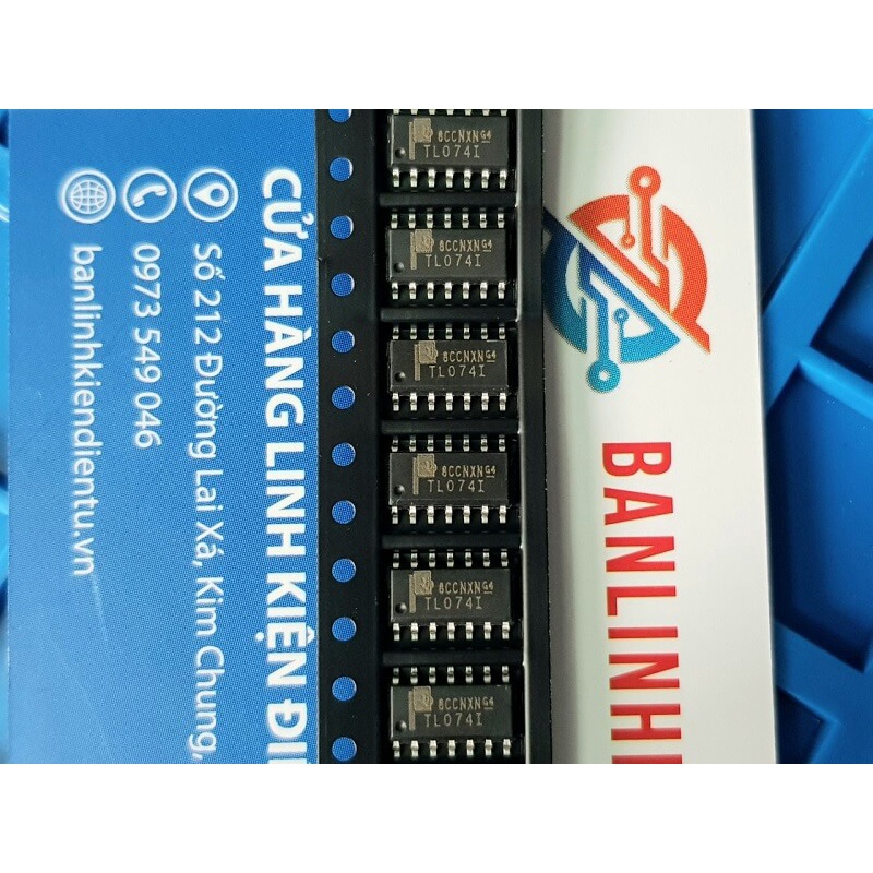 [Combo 5 chiếc] TL074I TL074IDR TL074 IC Số SOP-14
