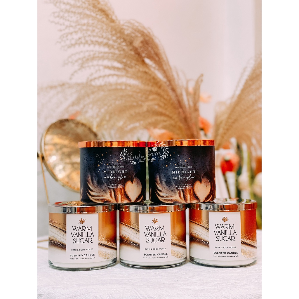 Nến thơm 3 bấc  Bath and Body works - hàng chính hãng
