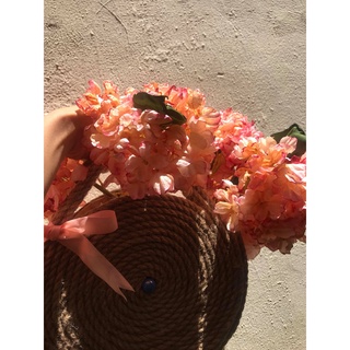 Hoa Cẩm tú Cầu -Hoa lụa cao cấp (cao 36cm)