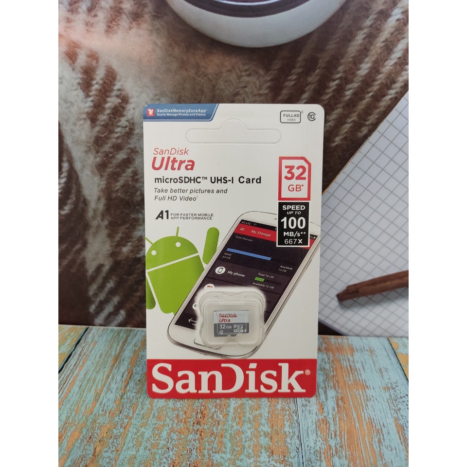 Thẻ nhớ sandisk 32GB/64GB dùng điện thoại,máy ảnh,camera - Thẻ nhớ tốc độ cao -BH 5 năm