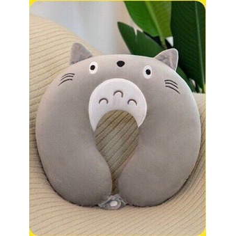 Gối Chữ U Kê Cổ Văn Phòng, Gối Tựa Cổ Đi Ô Tô, Xe Máy, Đi Du Lịch Kiểu Dáng Đáng Yêu