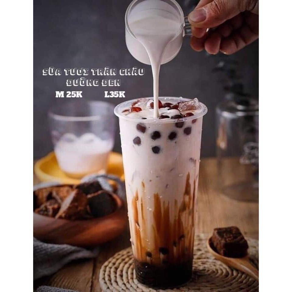 Trân châu đường đen Thái( gói 1kg) | BigBuy360 - bigbuy360.vn