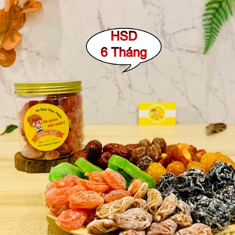 Ô Mai Đào Hồng Xí Muội [ LOẠI 1 ] Hũ 355G Chuẩn Vị Ngọt Chua Dịu – Quà Tặng Ăn Vặt Bổ Sung Vitamin C gdtkxk