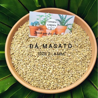 Đá Masato Trồng Sen Đá, Đá Sạch Bụi Túi 1 Kg Size 2-4mm/ 3-6mm