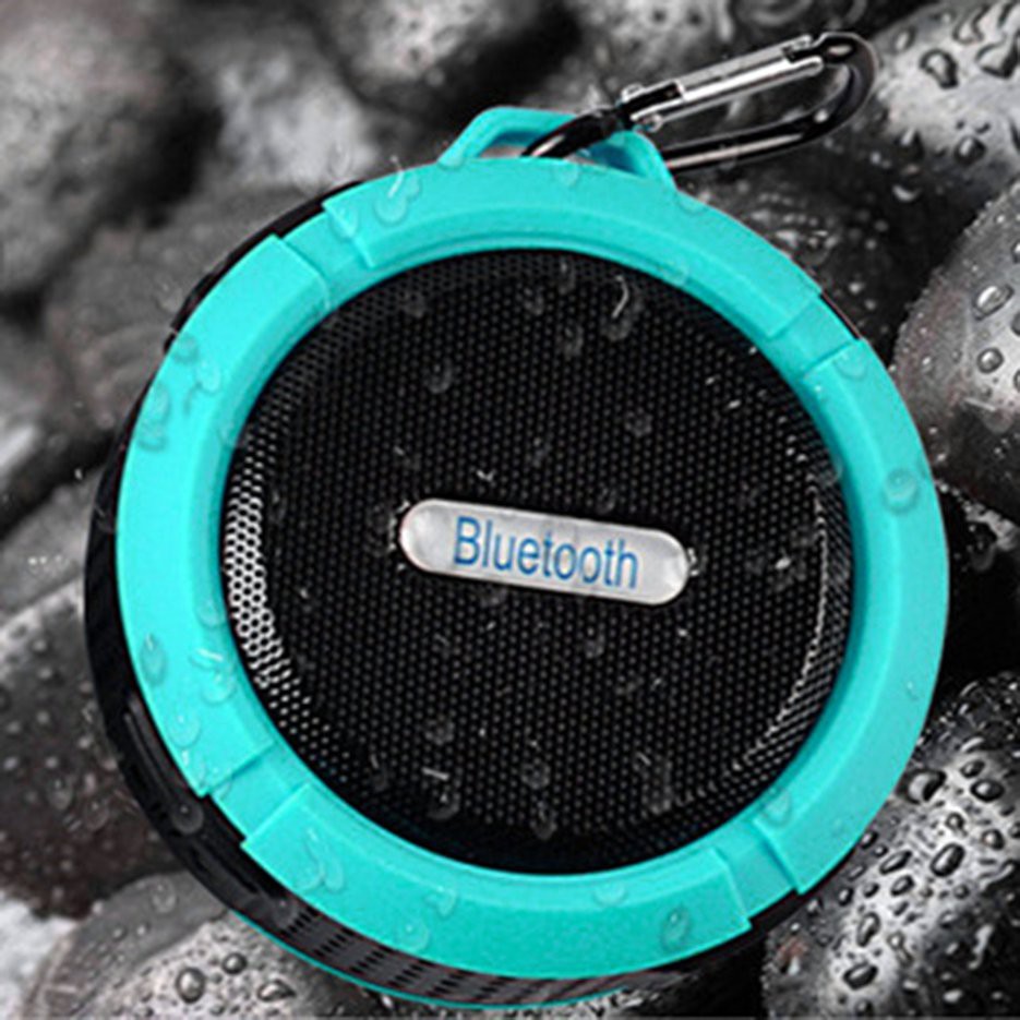 Loa bluetooth mini C6 mới có tác dụng chống sốc, chống thấm nước hỗ trợ kết nối thẻ nhớ 32GB