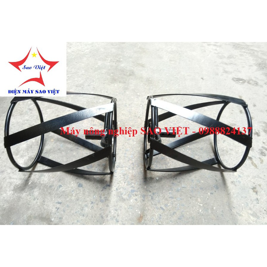 Bộ xạc cỏ đánh cỏ IN 6 lắp máy xới đất đa năng