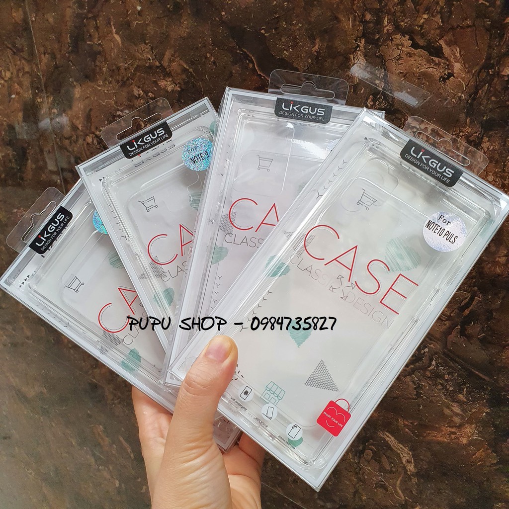 Ốp trong chống ố Samsung Note 8,Note 9,Note 10 plus,S8, S22Plus,S22Ultra,S21 Plus,S21 Ultra, Note 20Ultra hiệu Likgus