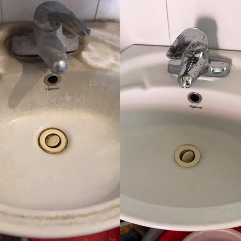 Làm Trắng Đồ Dùng Bằng Sứ SMART Ts - Vệ Sinh Bồn Cầu, Bồn Tắm, Lavabo - Sạch Ngay Sau 5 Phút