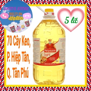 Dầu ăn thượng hạng Neptune Light chai 5L - Dầu ăn thực vật cao cấp Neptune Light can 5 lít