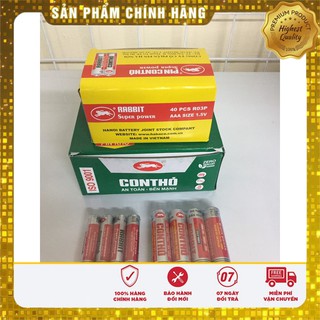 Pin con thỏ 4 viên