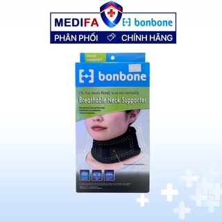 Đai nẹp cổ Bonbone Breathable Neck Support cố định hỗ trợ vùng tổn thương cổ, thoáng khí không gây hầm hơi và đổ mồ hôi