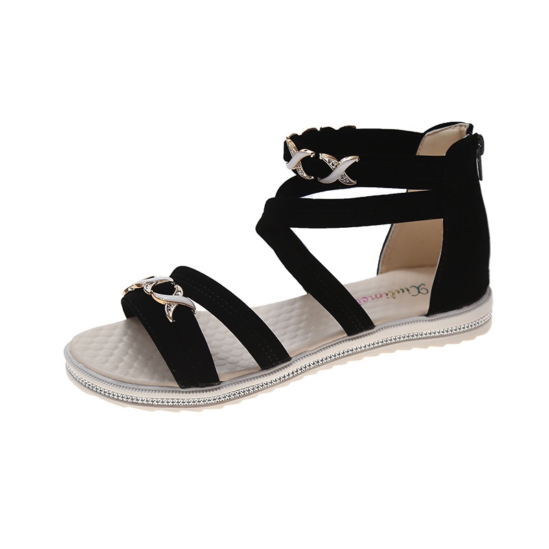 Xăng đan hở ngón IELGY phong cách La Mã thời trang đi biển cho nữ