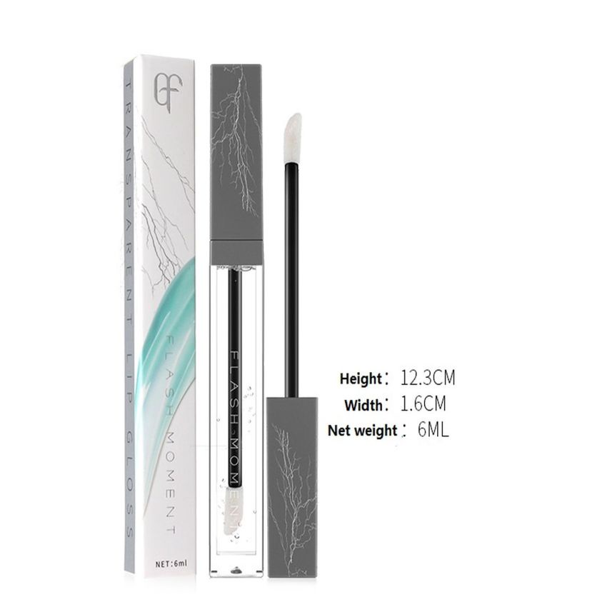 Son Bóng Trong Suốt Dưỡng Ẩm Môi FlashMoment Phong Cách Âu Mỹ