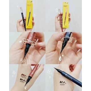 Mắt Nước Vacosi Waterproof Pen Eyeliner Mẫu Mới 2021