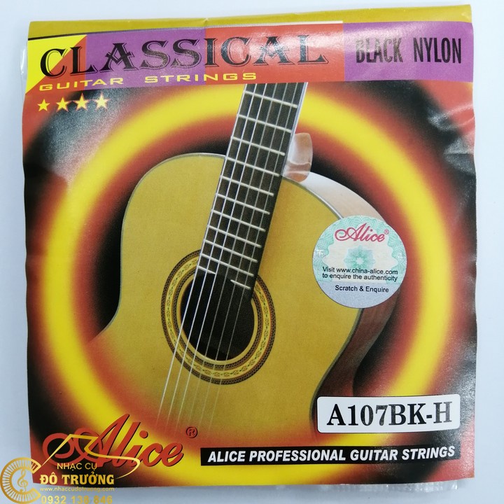Dây Đàn Guitar Alice A107BK-H