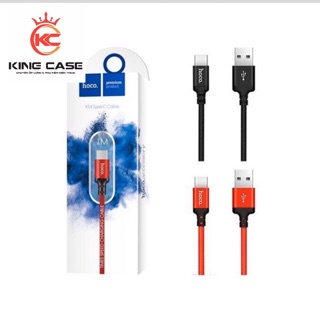 CÁP SẠC HOCO X14 TYPE C SẠC NHANH DÀI 1M và 2 M HOCO X14