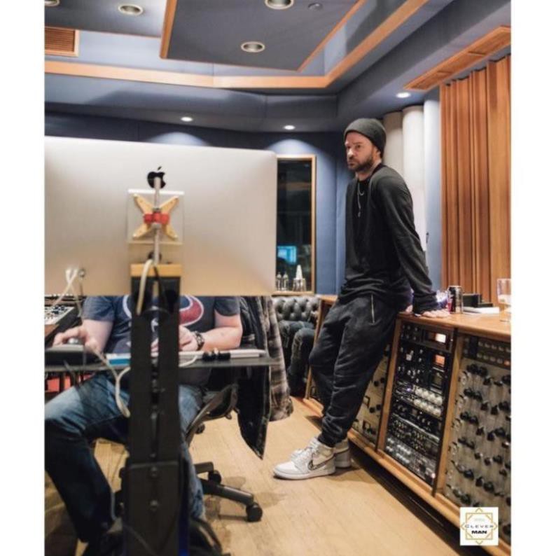 Hot [Sale 3/3]Giày thể thao AIR JORDAN 1 Xám trắng cổ cao [Sẵn Hàng] . ⋆ Hè | BigBuy360 - bigbuy360.vn