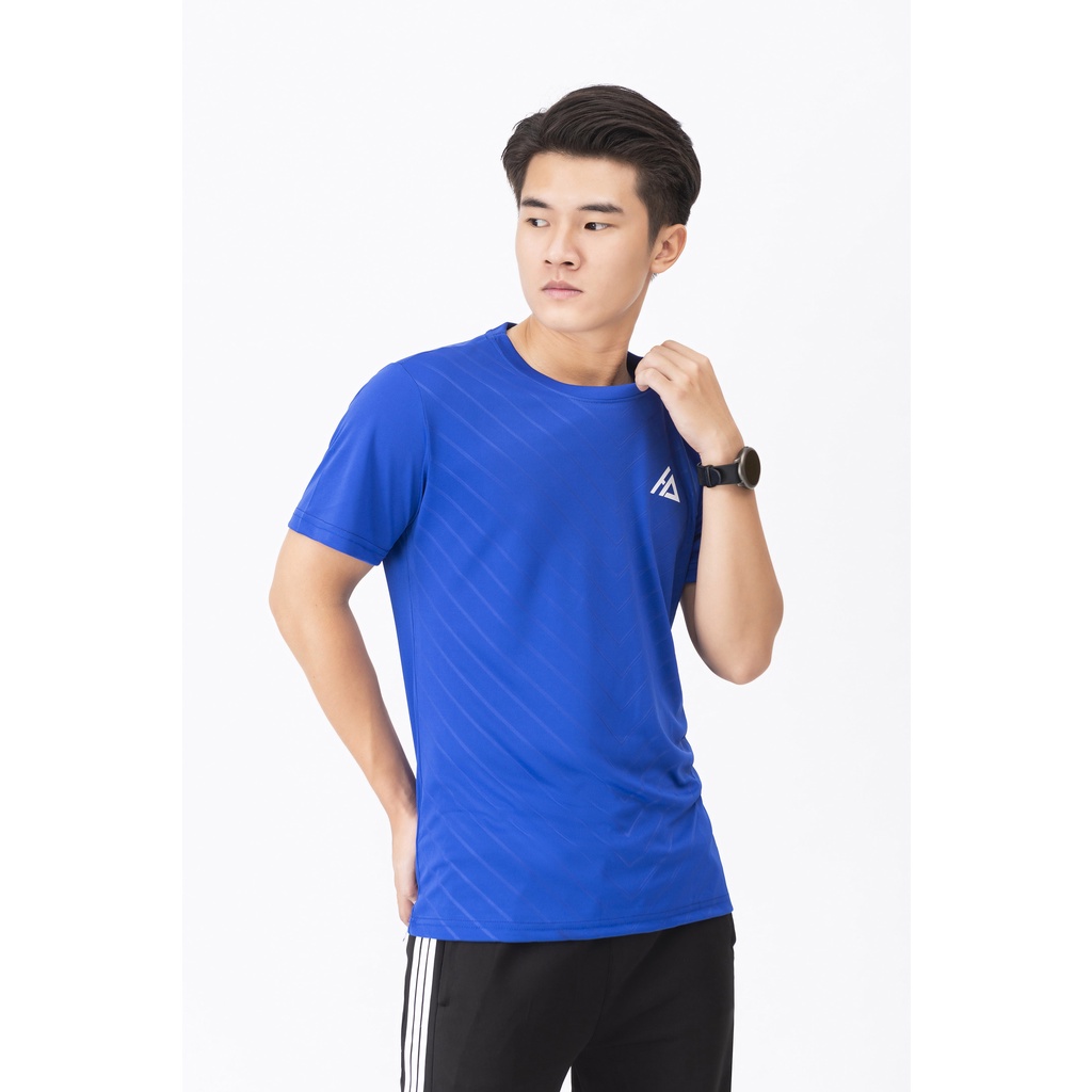 Áo thun thể thao nam JUN FASHION STORE hình tam giác, áo phông nam thấm hút mồ hôi, thoáng khí