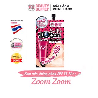 Kem nền Beauty Buffet Zoom Zoom SPF 35 PA++ gói 7g