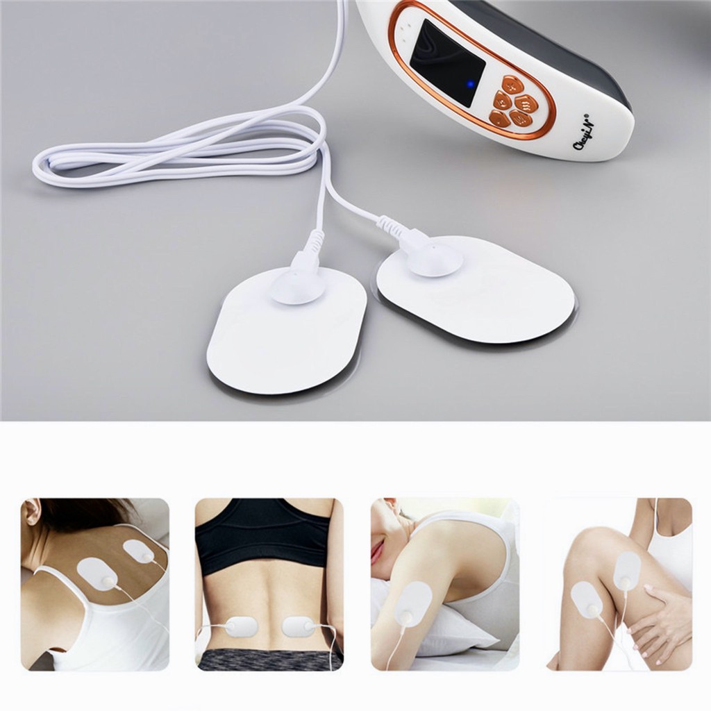 Máy massage cổ Ckeyin 3D với Nhiệt thông minh Sạc điện không dây Xung cổ 3 chế độ, 15 Cấp độ