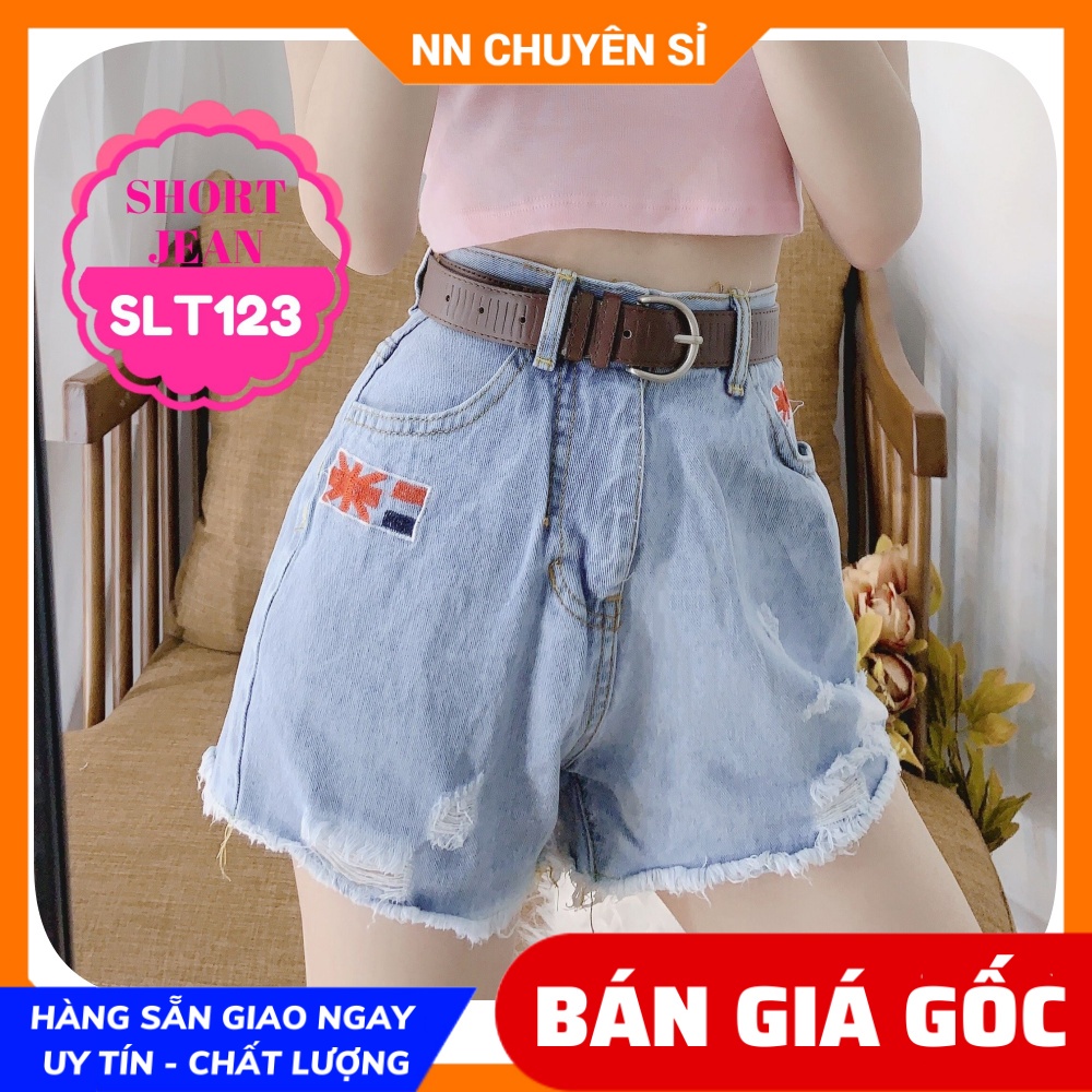 QUẦN SHORT JEAN CỰC CHẤT (SLT123) ⚡100% ẢNH THẬT⚡ SHORT NỮ