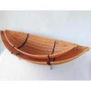 Khay thuyền nhựa giả mây đẹp