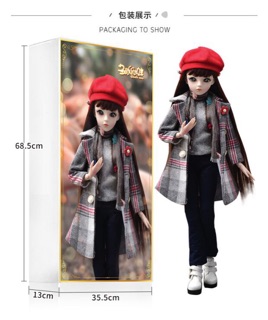 Búp bê doris trang phục xuống phố