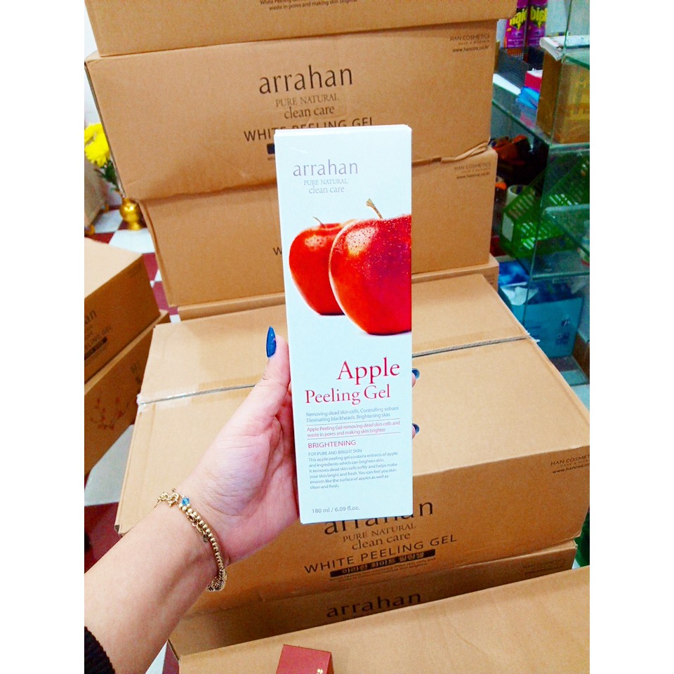 Arrahan Tẩy Tế Bào Chết Táo - Arrahan Apple White Peeling Gel