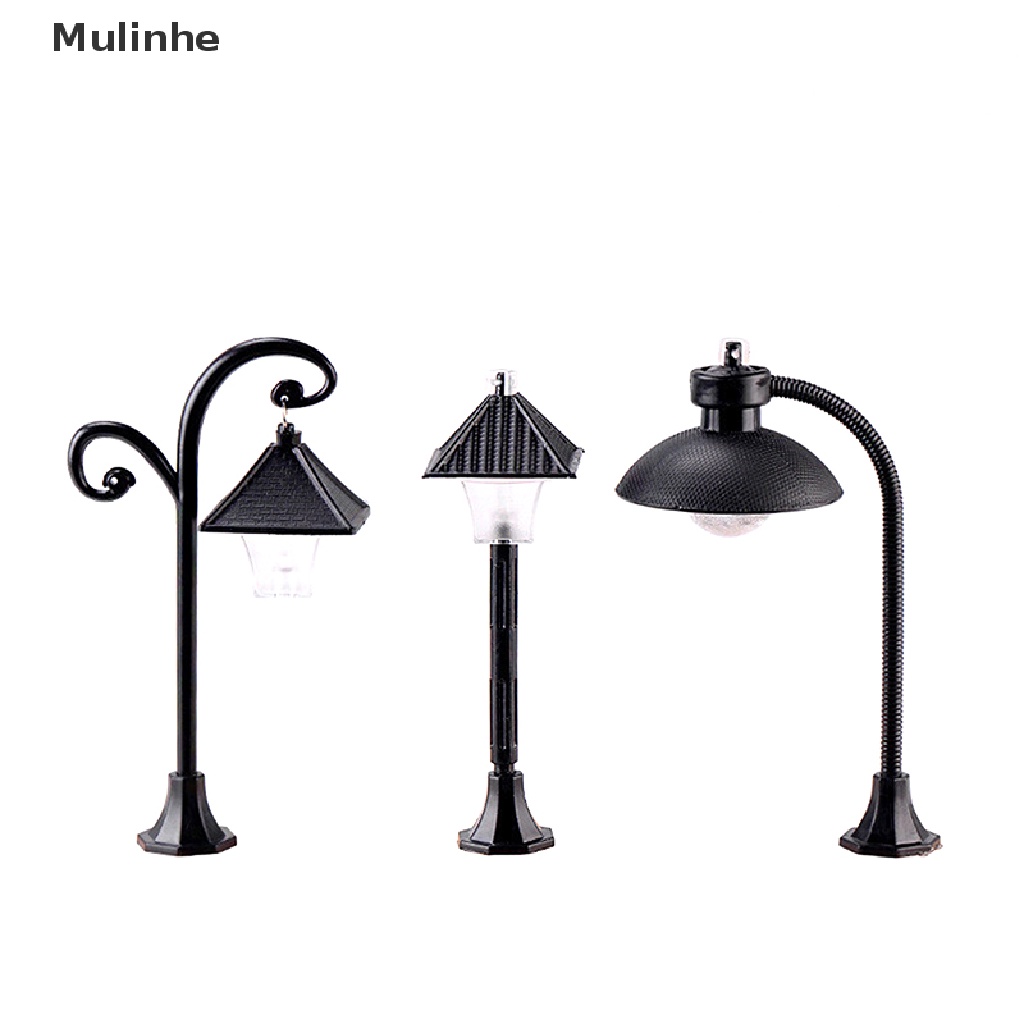 Mô hình đèn đường công viên mini dành cho trang trí tiểu cảnh