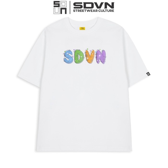 Áo Thun Unisex Nam Nữ SDVN COLORFUL (In nổi)