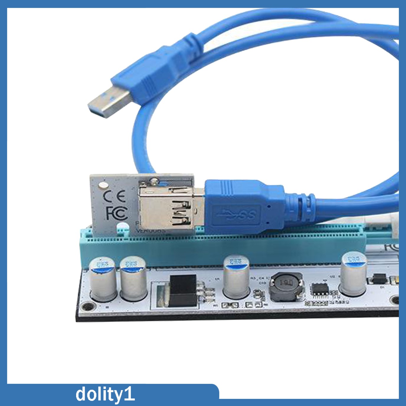 Card Chuyển Đổi Pci-E Riser Card 008s 4pin Sata 6pin 1x Sang 16x Usb3.0 Chất Lượng Cao | BigBuy360 - bigbuy360.vn