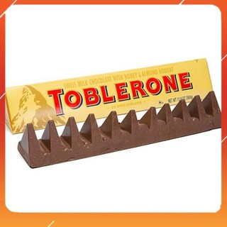 Thanh socola sữa mật ong và hạnh nhân toblerone 100g