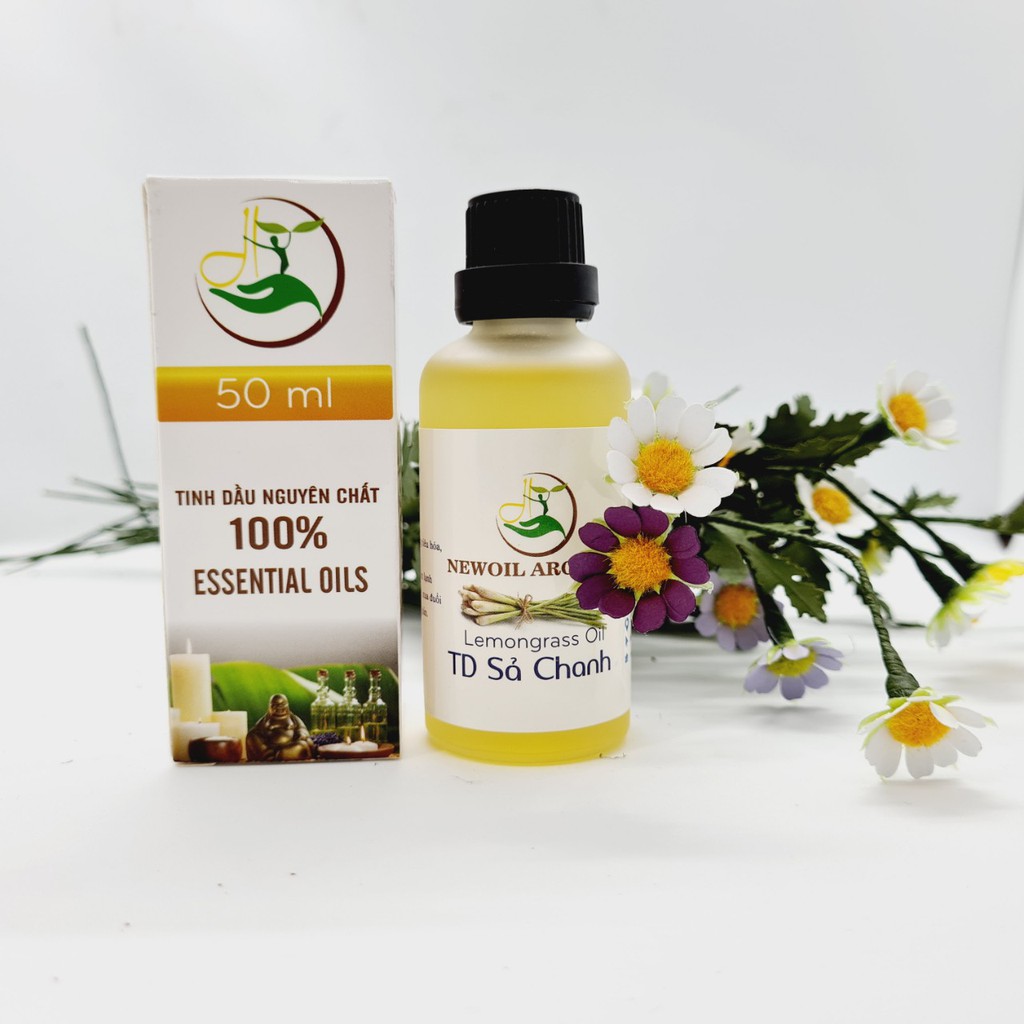 Tinh dầu sả chanh nguyên chất 100% thiên nhiên (10ml-50ml)/ Tinh dầu viện Hàn Lâm