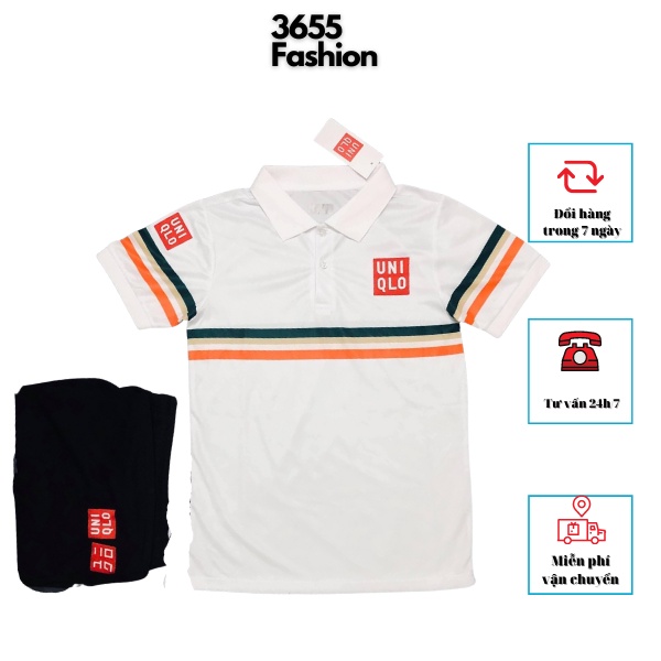 Bộ thể thao uniqlo cao cấp hàng cao cấp. Bộ Tennis cổ bẻ ngắn tay cao cấp