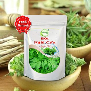 Bột Lá Ngãi Cứu 500gr Giải cảm mạo phong hàn và các cơn đau nhức xương khớp - Henashop