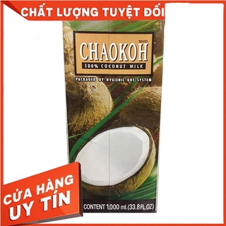 Nước cốt dừa chaokoh - wonderfarm - chai 1000ml - lon 400ml