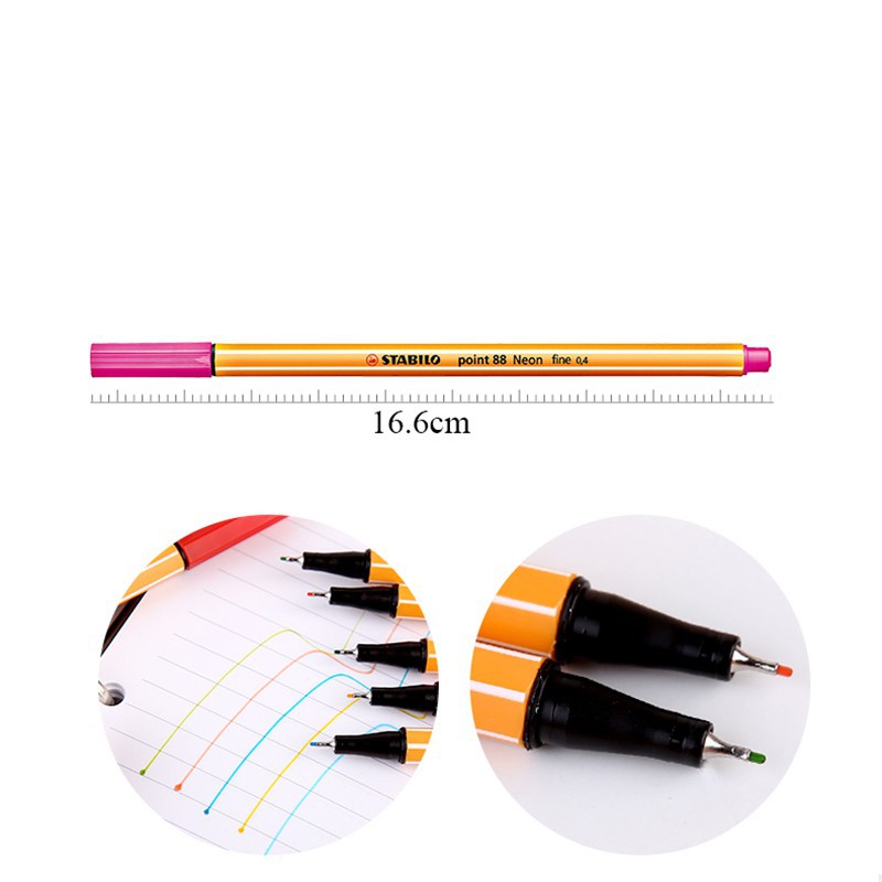 Bút dạ kim Stabilo Point 88 0.4mm (màu Neon &amp; Pastel) [SALE SẬP SÀN]