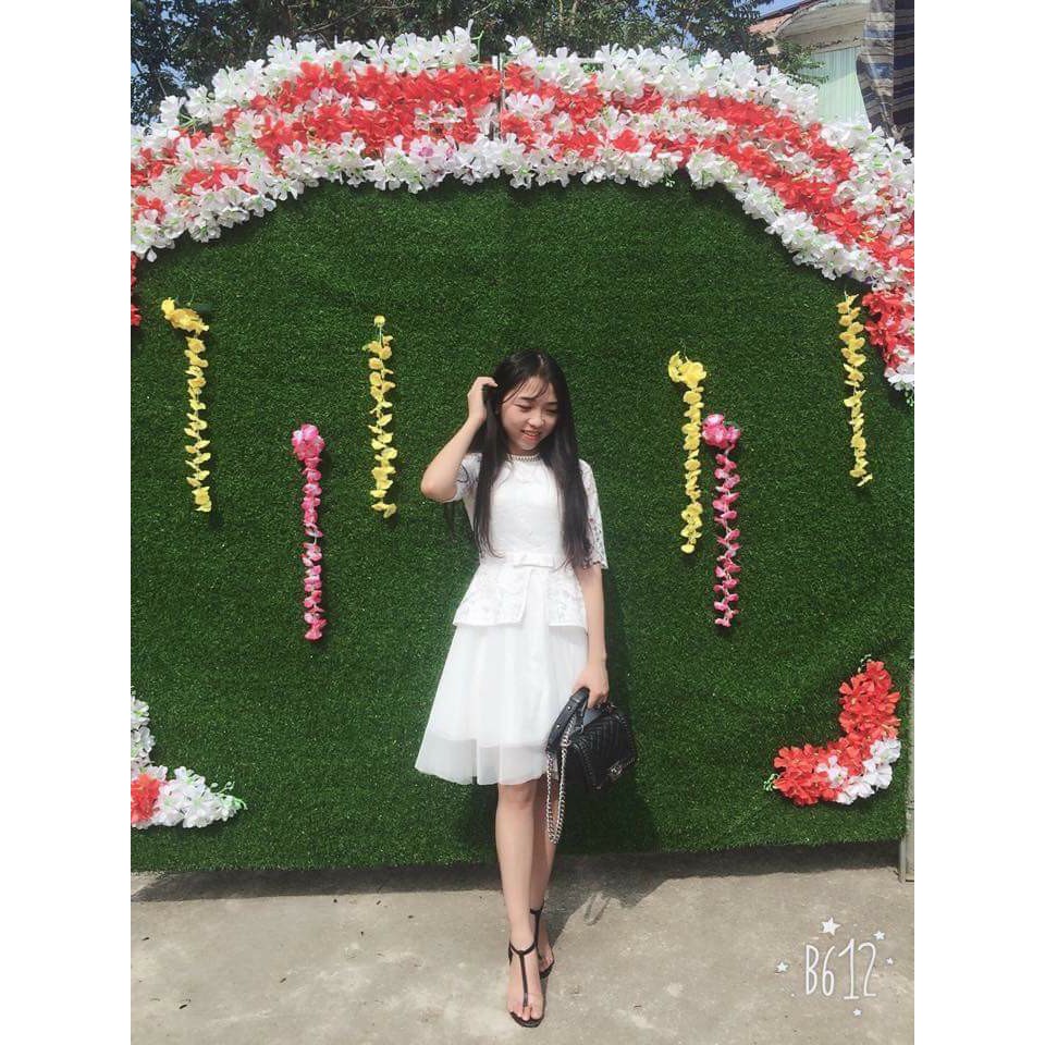 Đầm dự tiệc ren đầm xòe lưới Celyn Dress [KÈM ẢNH THẬT] | BigBuy360 - bigbuy360.vn