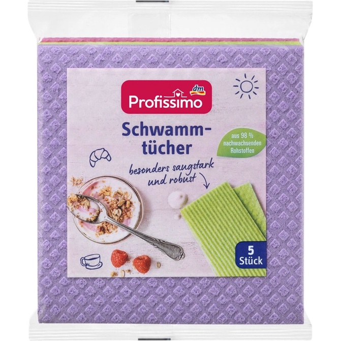 Set 5 khăn lau đa năng nội địa Đức 🇩🇪