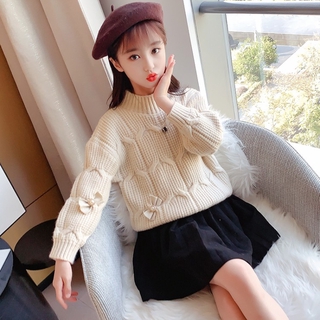 Korean Fashion Round Neck Long Sleeve Sweater