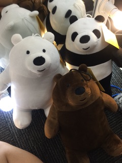 Gấu bông We bare Bear size to