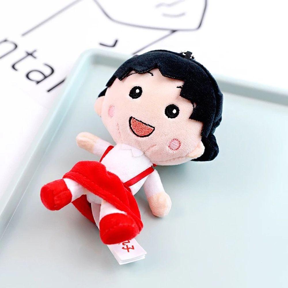Móc Khóa Hình Chibi Maruko Chan Nhồi Bông Xinh Xắn