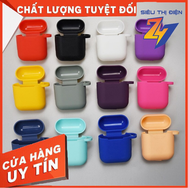 ❤ Case Airpods 2 - Vỏ Bao Bảo Vệ Airpods 2 Silicon Trơn Và Hoạt Hình Dễ Thương ❤